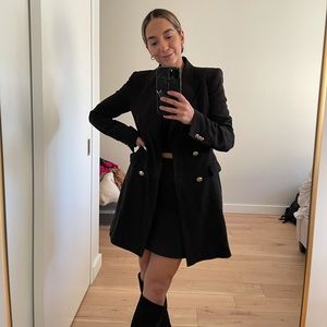Zara Black Blazer Size M